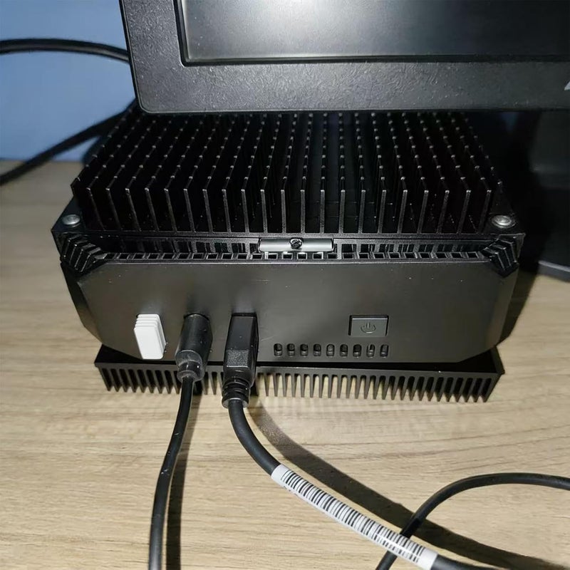 DVUIYYL 120mm Large Aluminum Heatsink (120x120x20mm / 4.72x4.72x0.79Inch) - Square Cooler for Mac mini Cooler, WiFi Router, Power Supply IC, Graphics Card & Memory Cooling - Image 5